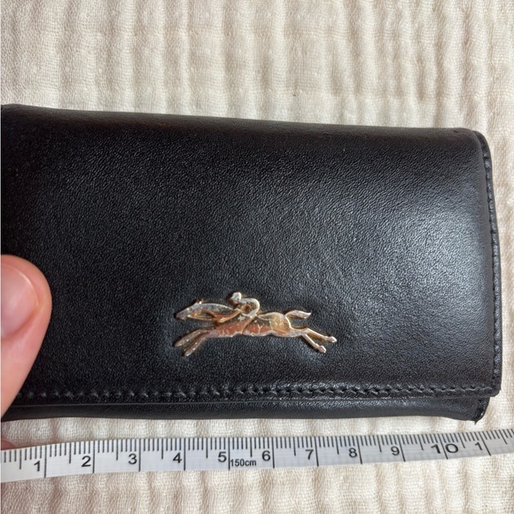 Longchamp Black Leather Wallet - Picture 9 of 10